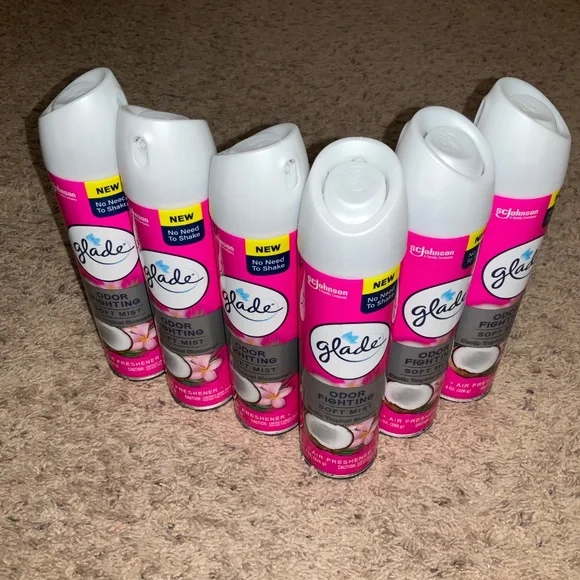 4-Glade Odor Fighting Soft Mist Air Freshener Room Spray - Picture 5 of 15